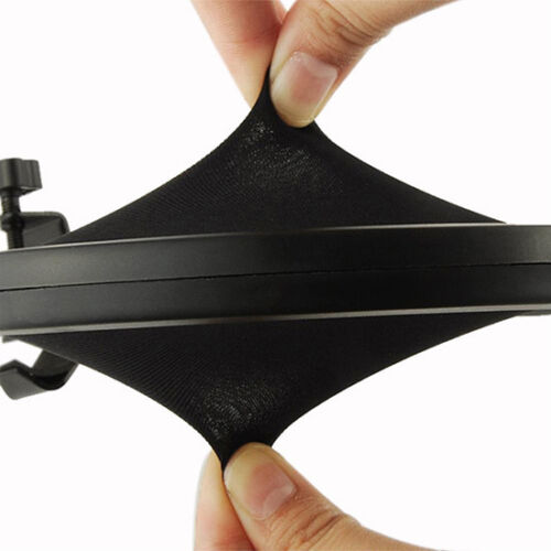 Micrófono de 5" Máscara de parabrisas Cuello de ganso Filtro Herramienta de estudio Pantalla de doble capa - Imagen 8 de 12