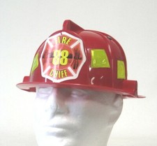 Fire Chief Station 88 Cosplay // Costume Helmet Youth Large Adult Small 