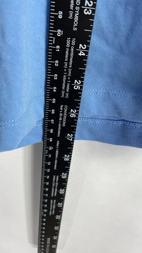 Nike Mens The Nike Tee Crew Neck Short Sleeve Carolina Blue Size Medium - Picture 2 of 8