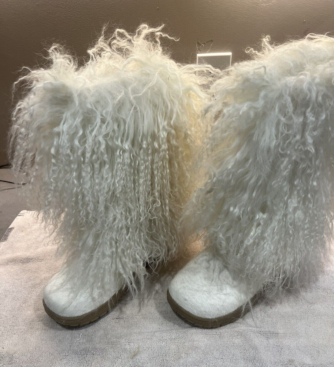 Bearpaw Boots Bearpaw Boetis White Bearpaw Boetis Boots 457/White Size