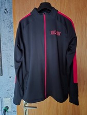 wXw Wrestling Track Jacke Schwarz-Rot Größe M