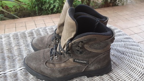 SALOMON scarpe montagna Uomo trekking in goretex impermeabili 42 vintage |  eBay