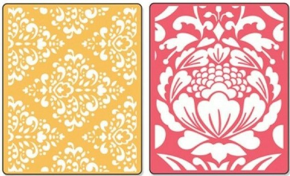 Sizzix Textured Impressions 2 Emboss Folders *Baroque