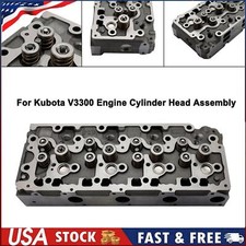 V3300 V3300-di Complete Cylinder Head With Valve For Kubota Engine 12v U