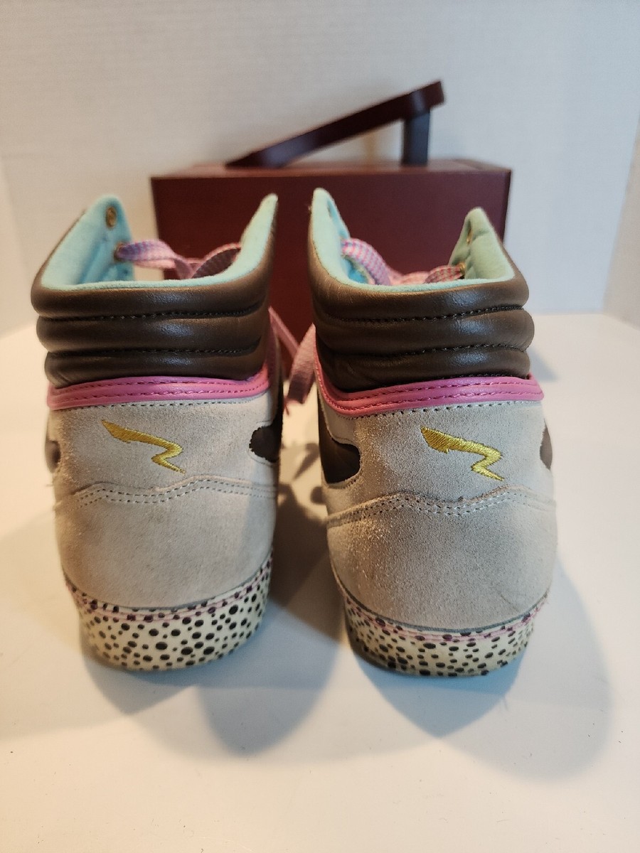 Y2K VINTAGE SHOES PASTRY FAB COOKIE WHITE CHOCALATE CHIP HIPTOP
