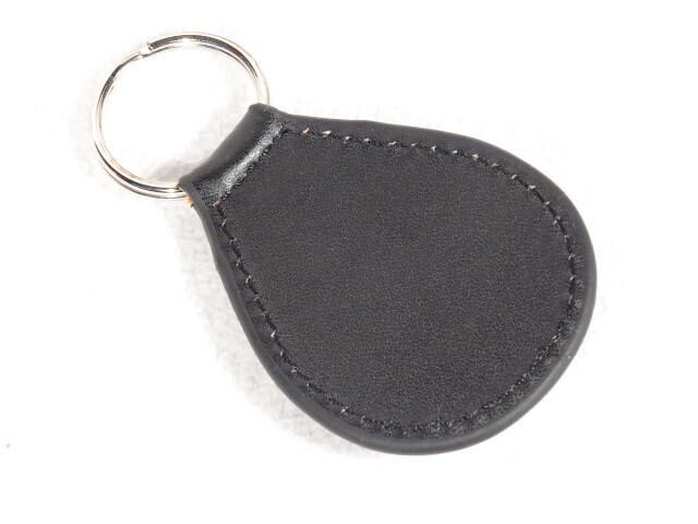NEW RARE VINTAGE 1970s MERCURY LYNX BLACK Leather Key Chain