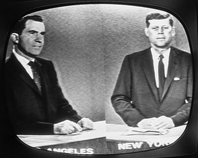 KENNEDY-NIXON TELEVISED PRESIDENTIAL DEBATE 11x14 GLOSSY PHOTO