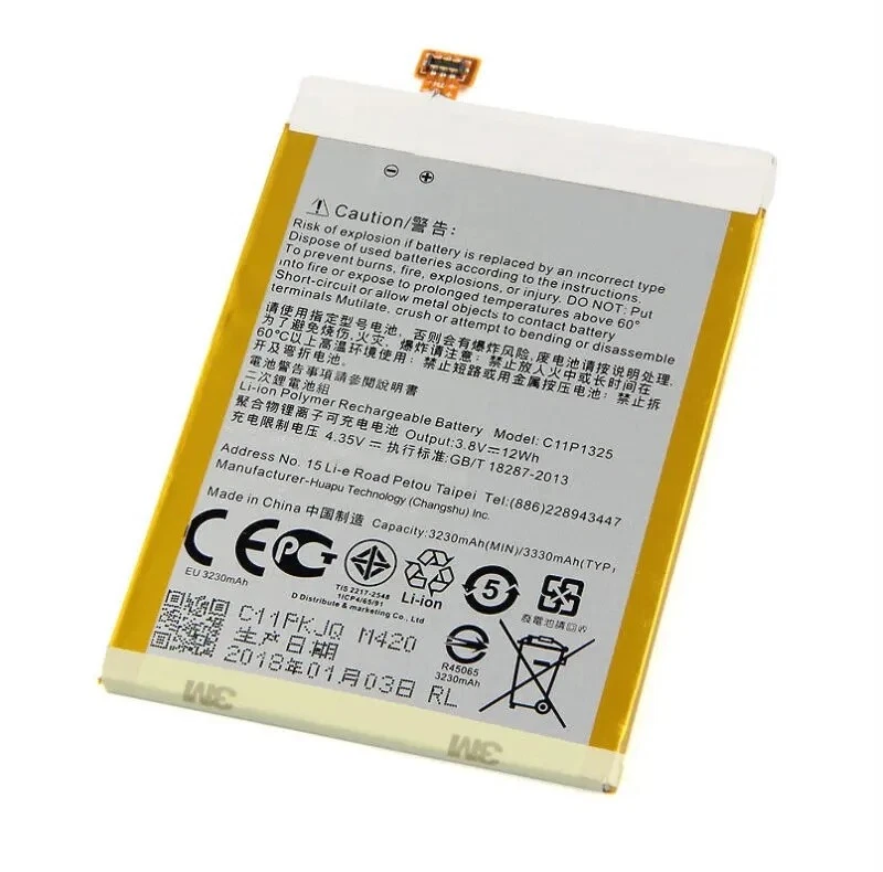 Batería de repuesto para ASUS ZenFone 6 A600CG T00G A601CG C11P1325 herramientas Foto 3 de 4