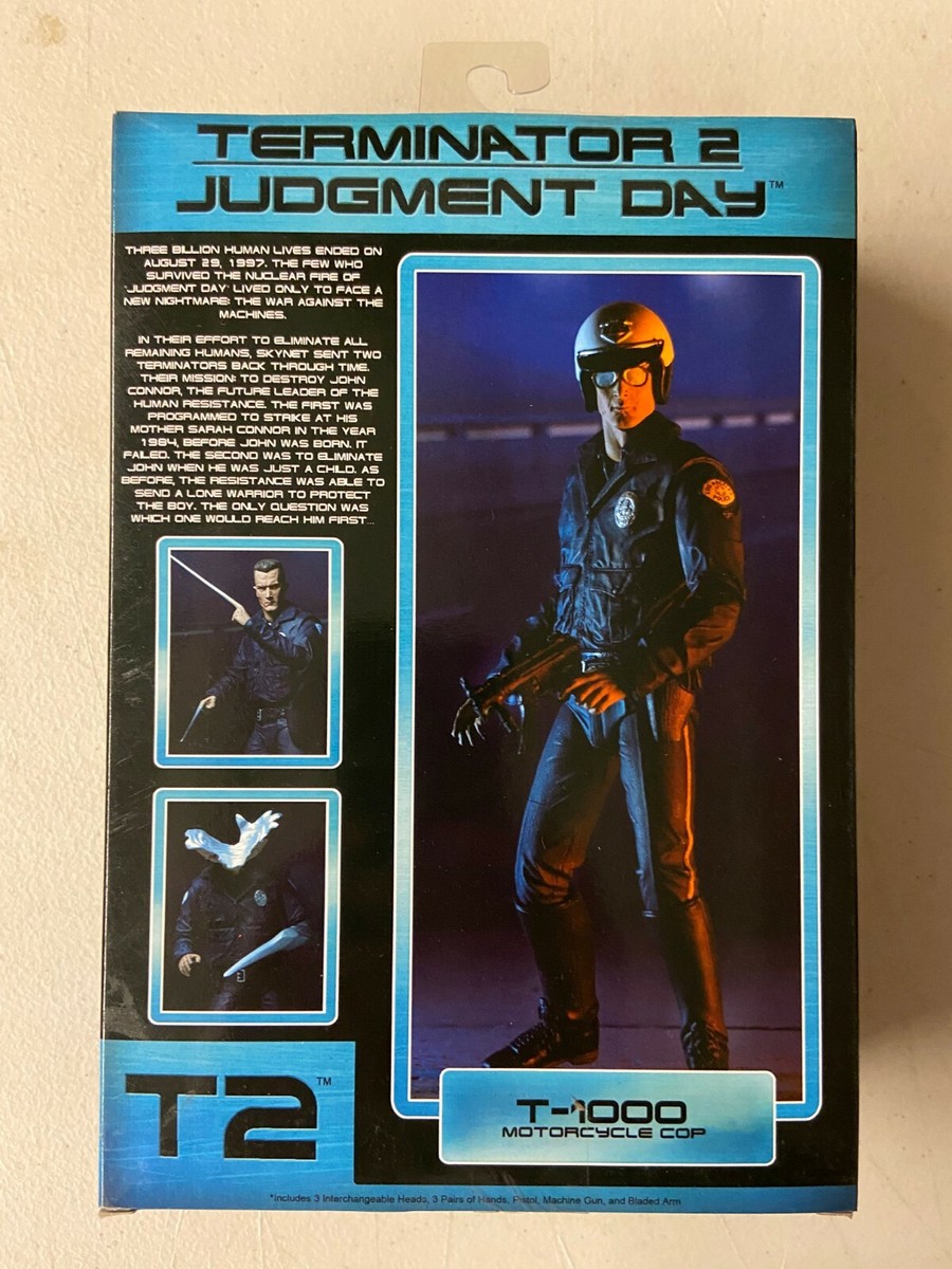 NECA Terminator 2 Judgement Day Ultimate T-1000 Motorcycle Cop