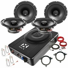 2002-2004 Dodge Dakota Speaker Replacement w/ Quick Under Seat Bass