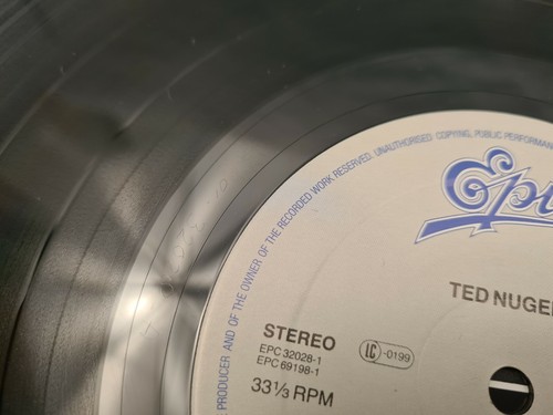 C22 Ted Nugent Epic LP Schallplatte Stereo 3 1/3 RPM EPC 32028 Vinyl Musik - Foto 3 di 4
