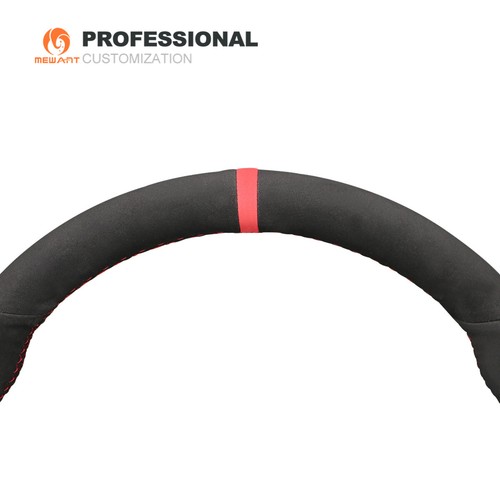 Synthetic Suede Car Steering Wheel Cover for Hyundai Genesis Coupe 2010-2013 - Bild 6 von 9