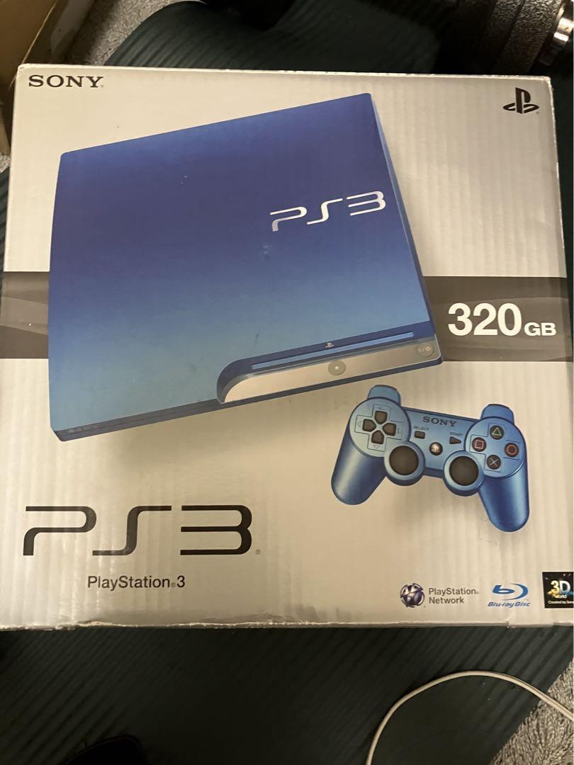 新品登場 Sony CECH-3000B Blue Splash 320GB Console PS3 3 PlayStation PS3本体