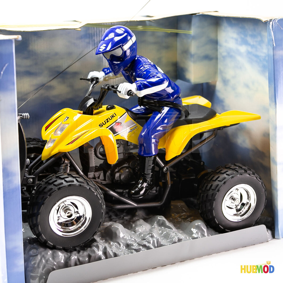RadioShack EZTEC SUZUKI QuadSport Z400 ATV 1:7 RC Radio RadioShack EZTEC SUZUKI QuadSport Z400 ATV 1:7 RC Radio