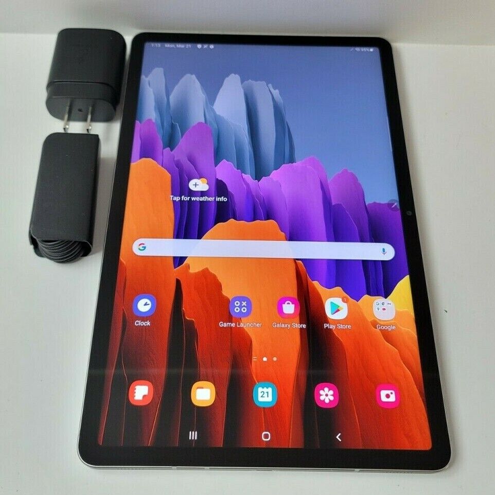 Samsung Galaxy Tab S7 256GB Wi-Fi 11 in Mystic Silver No S Samsung Galaxy Tab S7 256GB Wi-Fi 11 in Mystic Silver No S