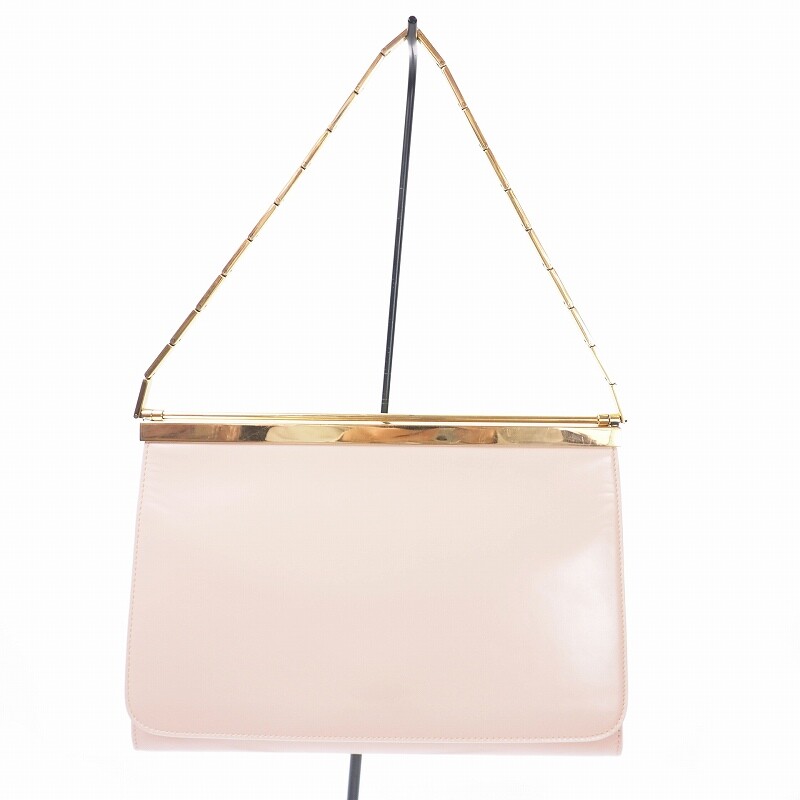 MARNI 19SS Leather Bicolor Tote Bag Shoulder UNI Yellow Pink 