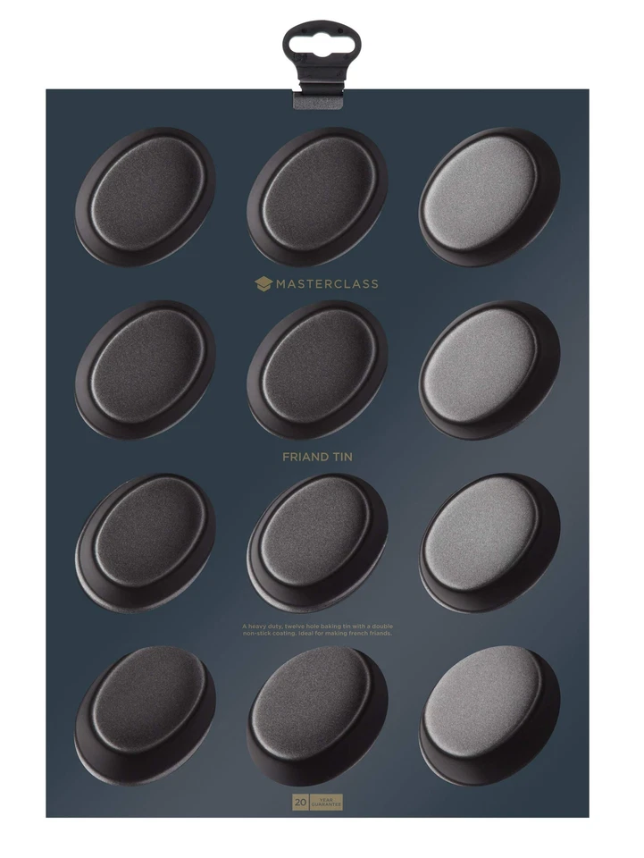 Masterclass Friand Pan - 12 Hole Grau - Bild 2 von 4