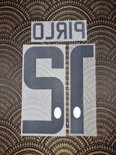 Juventus Turin Pirlo 21 Flock Beflockung für Trikot W0090 - Bild 2 von 2