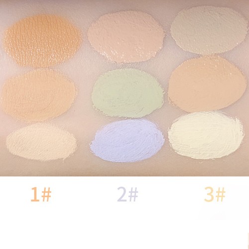 Palette Mit 3 Farbigen Concealern Foundation Creme Wasserfest Langlebig! / / - Picture 17 of 26