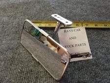 NEW UNIVERSAL INTERIOR REAR VIEW MIRROR ! ( CAN BE USED TOP OR BOTTOM MOUNTED )