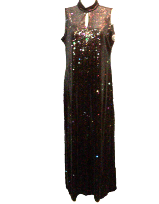 knee length dresses for ladies Eve Navy Pinstripe Plunge-Neckline Tailored Maxi Dress – Club L London