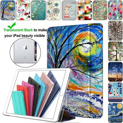 iPad PRO 12.9 4th 3rd 2nd 1st 10.5 9.7 10.9 Case Auto Sleep/wake Cover Emblem