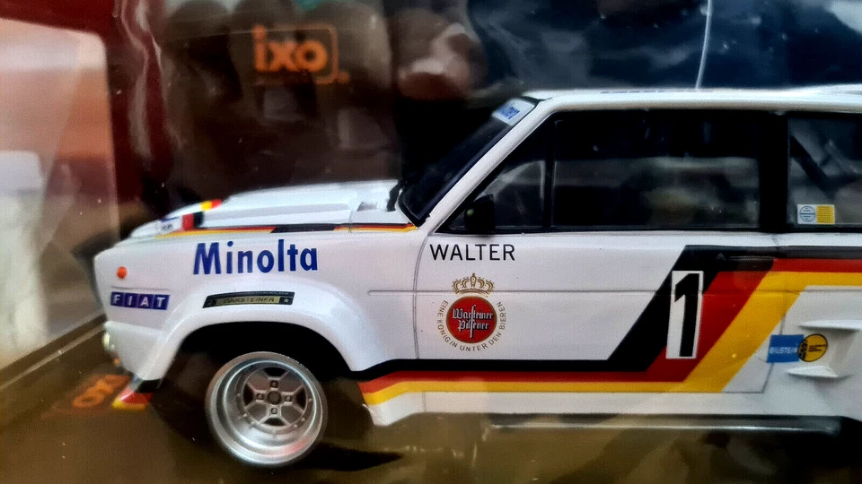 Fiat 131 Abarth No. 1 Rally Hunsruck 1979 -  1:18 Ixo Die Cast 18RMC077 - Immagine 2 di 4