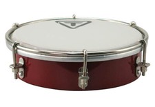 6 Wooden Tamborim - Red