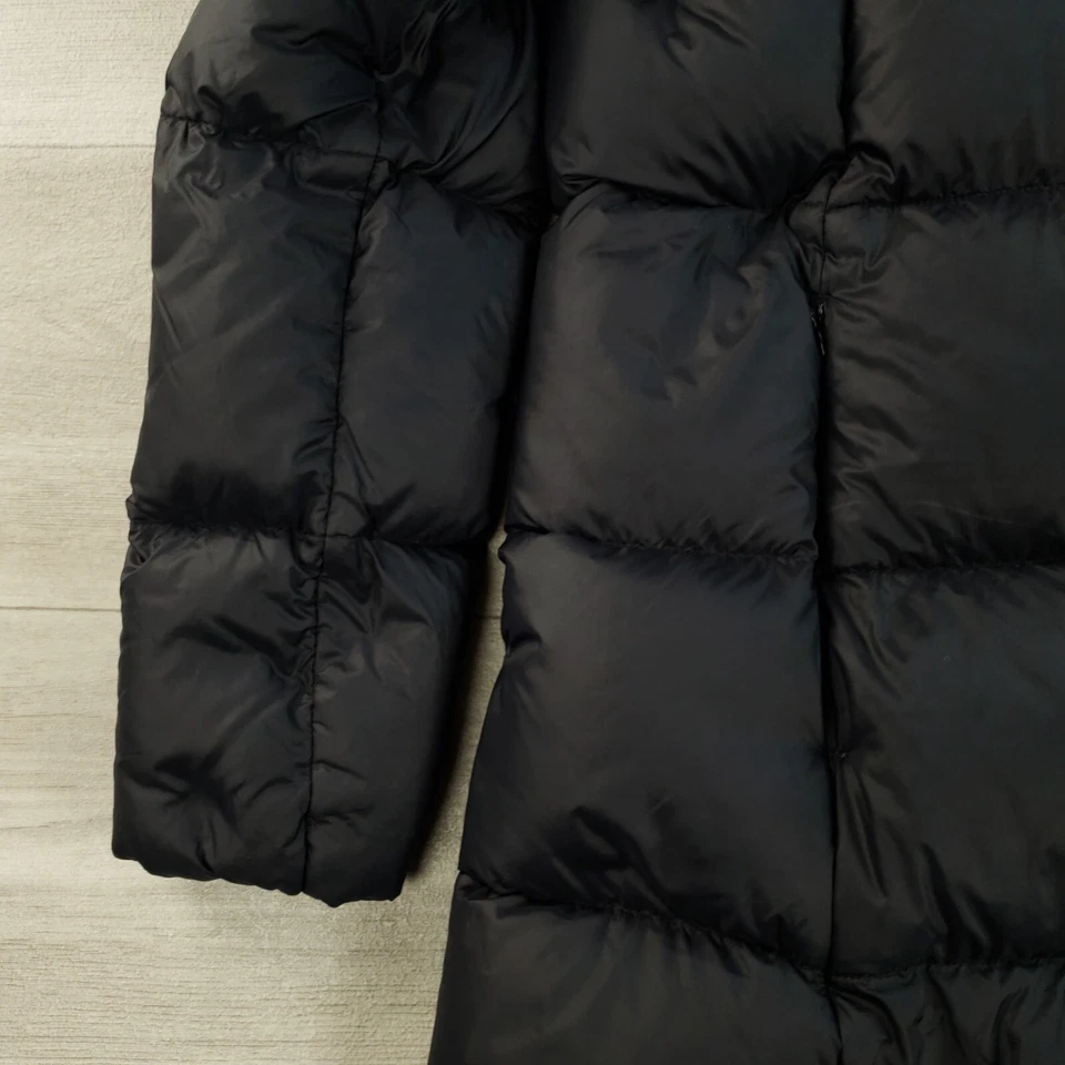 Eddie Bauer Black Luna Peak Down Parka Jacket Women’s Puffer Coat Size Large - Image 3 of 4