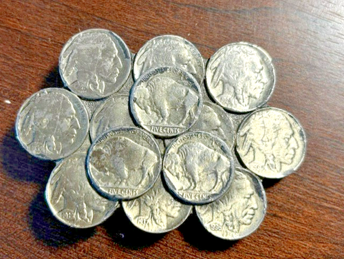Buffalo Nickel Belt Buckle Indian Head 1988 Great American Buckle Co.
