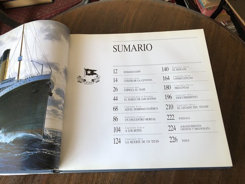 1998 El Titanic una Historia Ilustrada in Spanish Lynch Marschall Gran Formato - Bild 5 von 18
