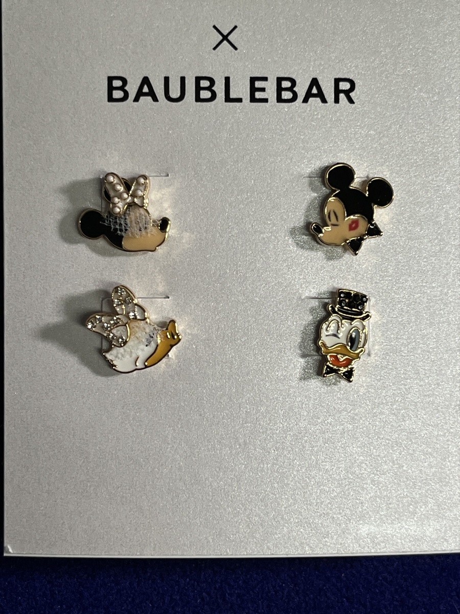 BaubleBar X Disney Wedding Season BFF Earrings Mickey Minnie