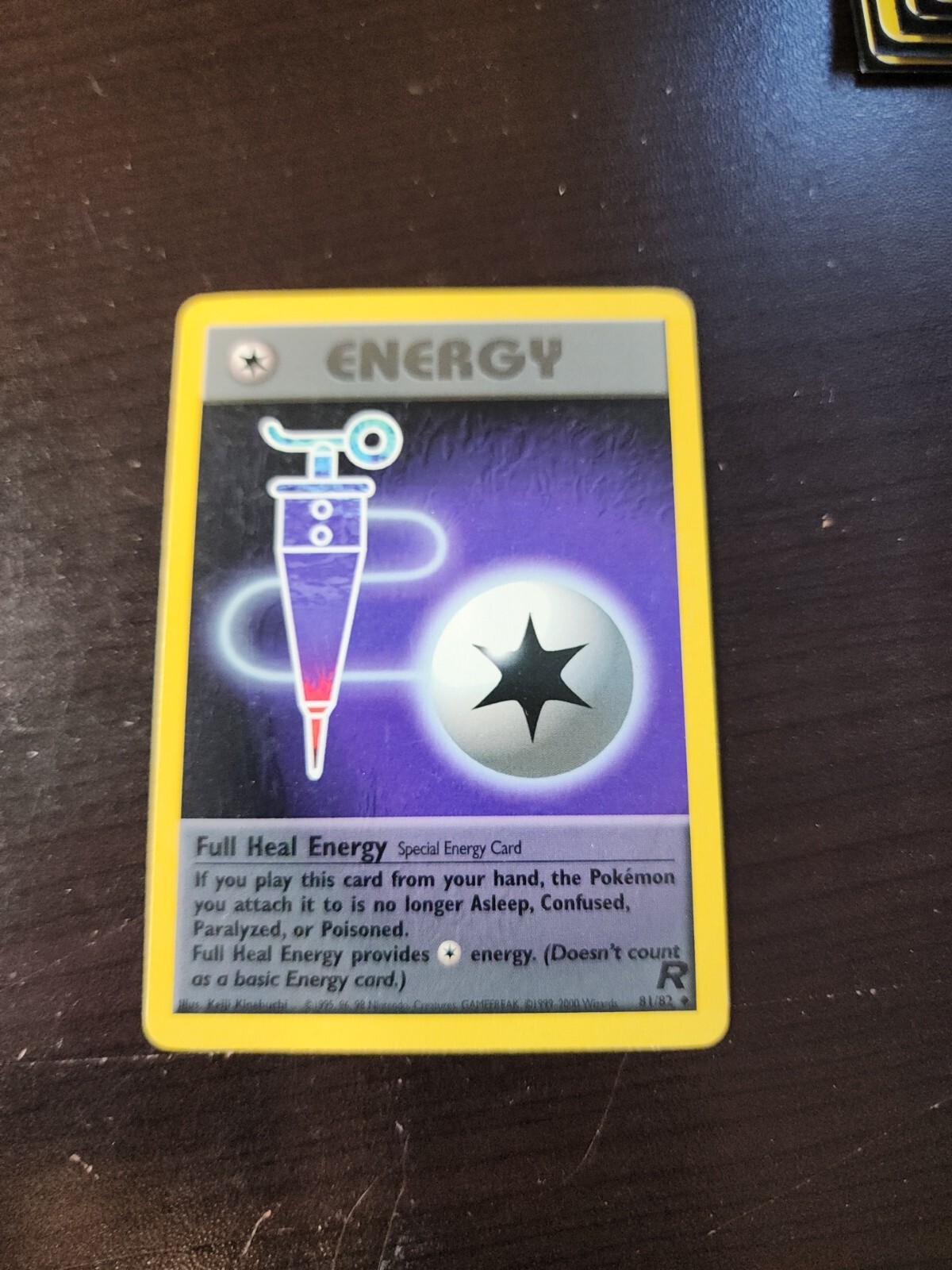 FULL HEAL ENERGY - Team Rocket - 81/82 - Uncommon - Pokemon - Unlimited - NM p1