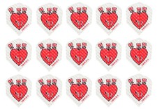 5 Sets Harrows Dimplex Standard Dart Flights - Ships w Tracking - Darts in Heart