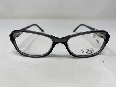 CATHERINE DENEUVE EYEGLASSES FRAME CD0390 020 51-16-135 GREY FULL RIM AK53