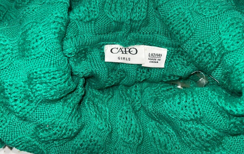 Camisa Suéter CATO Niña Talla Grande 12-14 - Imagen 3 de 3