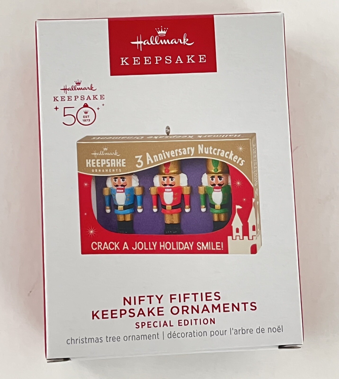 Hallmark 2023 Nifty Fifties Nutcrackers Keepsake Ornament Special