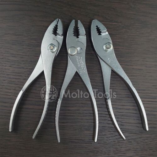 Lot of 3 NOS Crescent CeeTee Co 6 1/2" Slip Joint Combination Pliers USA - Picture 3 of 6