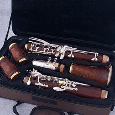 Mahogany Professional Clarinet Rosewood bB Gold Plated 17 keys Sib M19