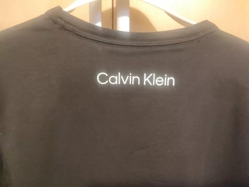 Calvin Klein Women Sleep Wear Short Sleeves Top ( Black ) - Size Medium - Picture 6 of 6