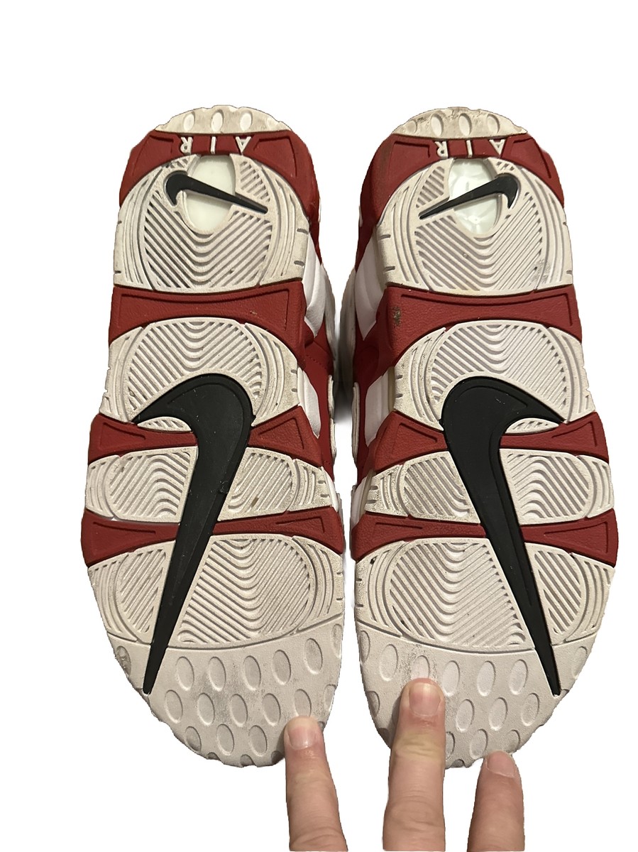 Size 9.5 - Nike Air More Uptempo x Supreme Red 2017 666032560716| eBay