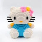 2265 Pcs Hello Kitty Magic Blocks Set Mini Building Blocks Challenging Game Gift
