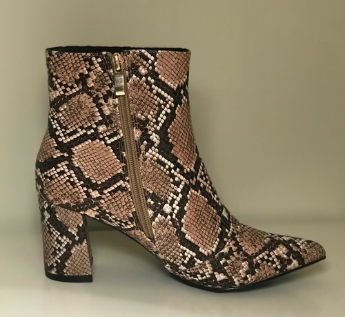 Botines señora estampado serpiente pitón con tacones | eBay