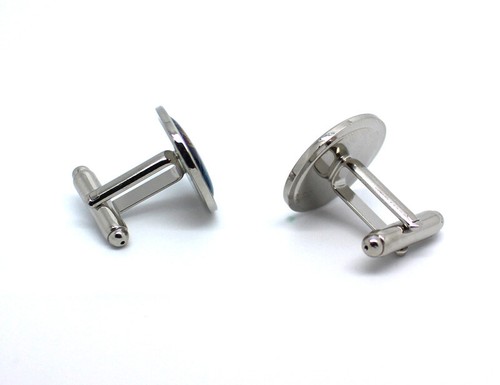 German Shorthaired Pointer Cufflinks in Chrome Box - Picture 2 of 5