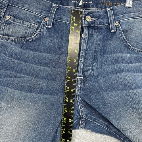 7 for all Mankind Jeans Mens 33 A PKT Relaxed Button Fly 33x28.5 - Picture 7 of 15