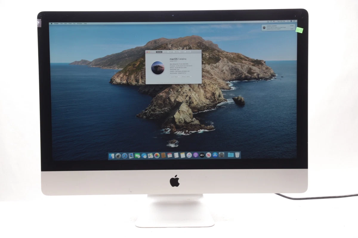 iMac 27インチ Late 2015年 メモリ32GB 初期化済 iMac 5K late 2015 27インチ 美品 / CPU intel core i7 / メモリ32GB