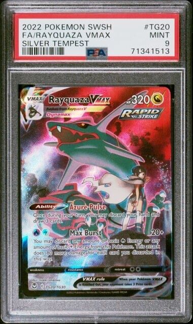 AGS (MINT+ 9.5) Rayquaza VMAX #218 - Evolving Skies (#00048392) – Pokemon  Plug