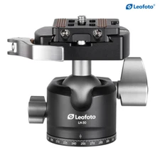 【US Dealer】Leofoto LH-30LR Ball Head with LR-50 Lever-Release Clamp | Arca