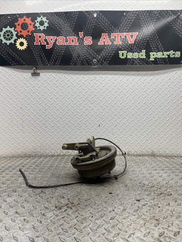 1999 Yamaha Bear Tracker 250 Right Front Brake Panel Shoes Knuckle Spindle Plate