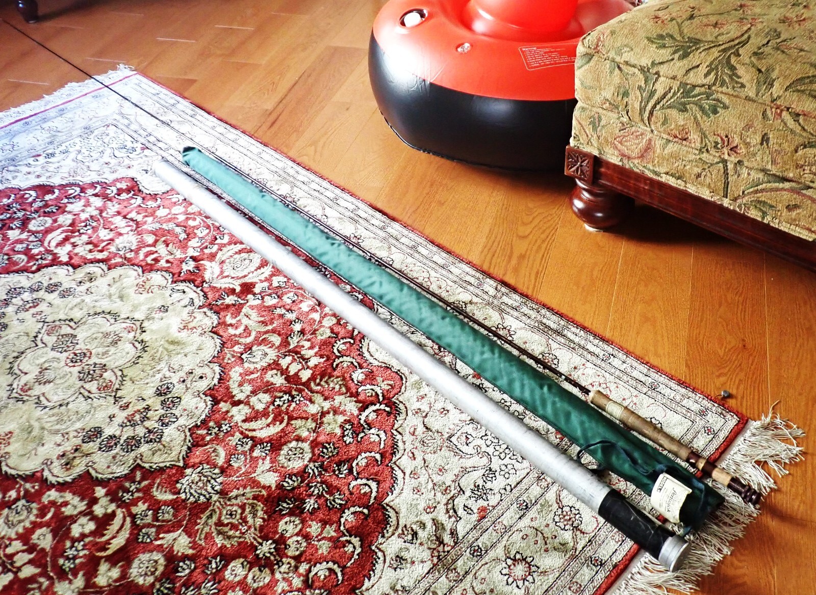 VINTAGE⌛GFF 856 FENWICK HMG GRAPHITE 8½' 2PC Fly Rod🎣w/Case & Sock🎣 eBay